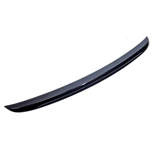 Glanzend zwart kofferspoiler EVO look passend voor BMW 5 serie E60 sedan