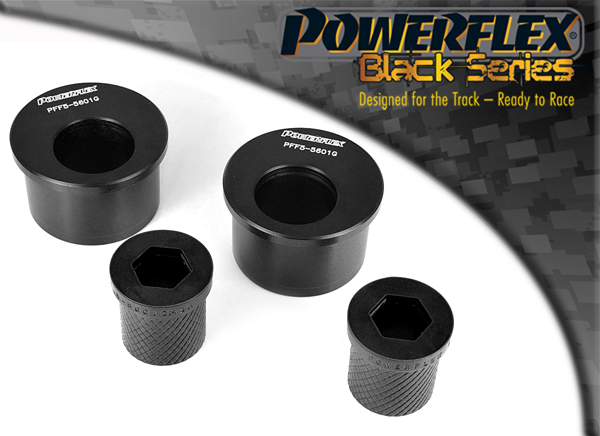 Powerflex Black Series Voorste draagarm achterste bus caster offset BMW 3 serie E46 M3 incl. CSL 1999 &ndash; 2006