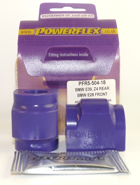 Powerflex Road Series Anti roll bar montagebussen achter 18mm BMW 7 serie E32 1988 &ndash; 1994