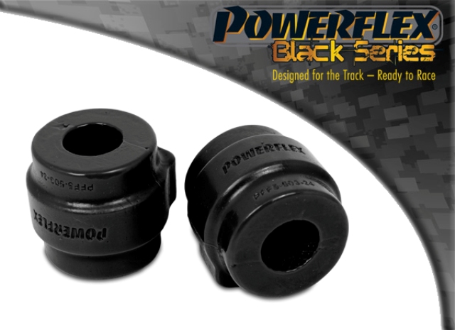 Powerflex Black Series Stabilisatorstang montagebus voor 24mm BMW 7 serie E38 1994 &ndash; 2002