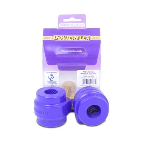 Powerflex Road Series Stabilisatorstang montagebus voor 25mm BMW 7 serie E38 1994 &ndash; 2002