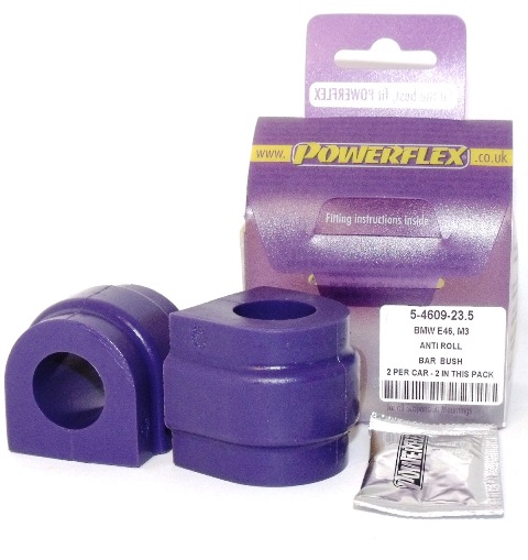 Powerflex Road Series Stabilisatorstang montagebus achter 23.5mm BMW X serie X5 E53 1999 &ndash; 2006