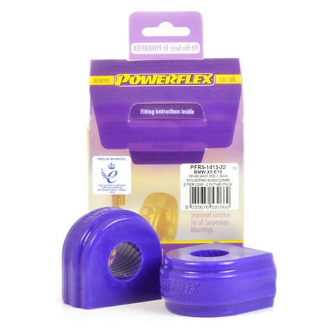 Powerflex Road Series Stabilisatorstang montagebus achter 22mm BMW X serie X5 E70 2006 &ndash; 2013