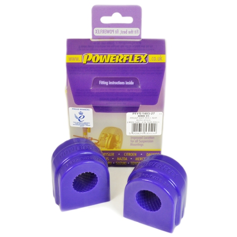 Powerflex Road Series Stabilisatorstang montagebus voor 27mm BMW X serie X6 E71 2007 &ndash; 2014