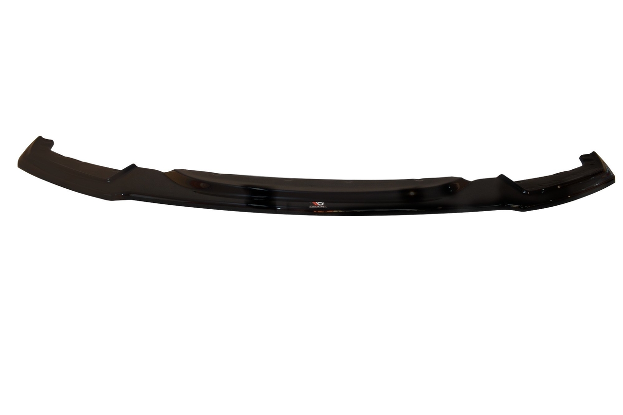Frontspoiler glanzend zwart passend voor BMW 3 serie F30 en F31 frontspoiler met M pakket voorbumper Maxton Design
