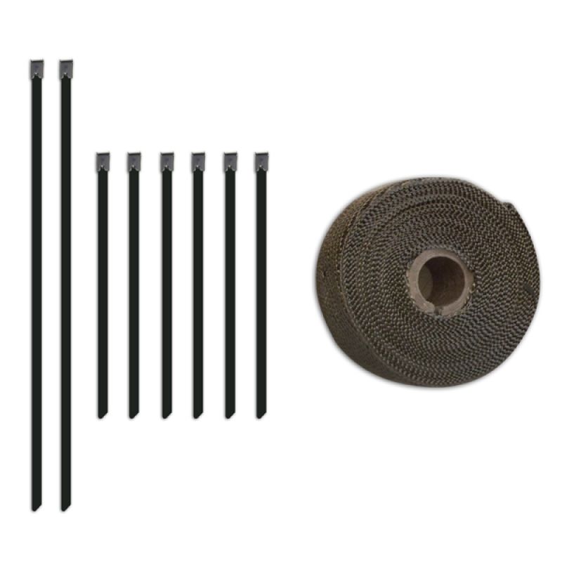 Mishimoto heat wrap 2 " x 35 ' rol met RVS bindset