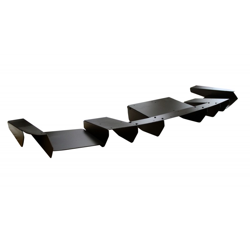 FW design diffuser passend voor BMW 3 serie E46 met M pakket achterbumper