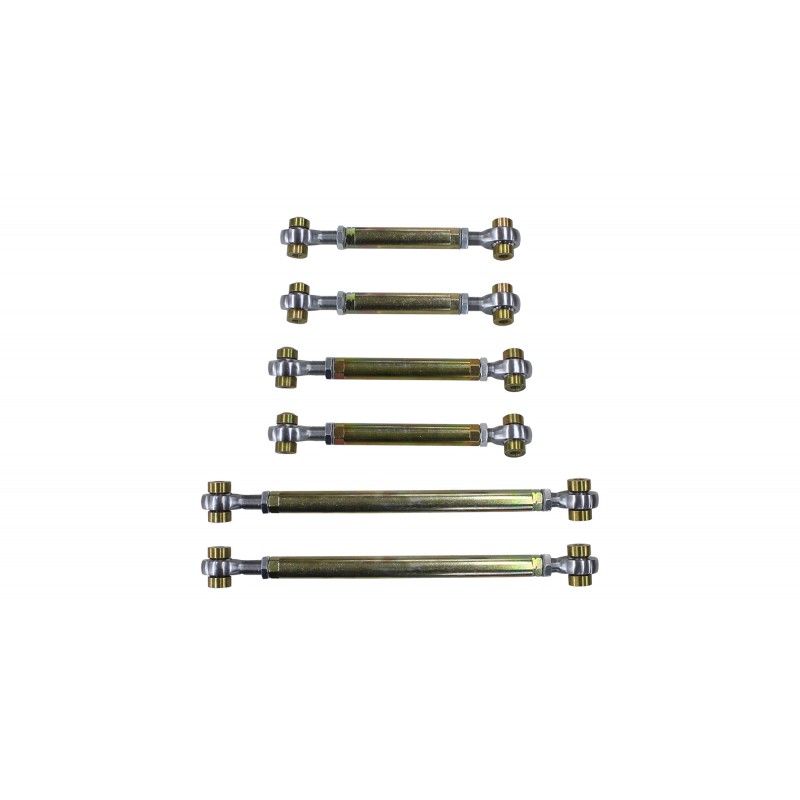 Bimmerproducts verstelbare camber arms set achterzijde passend voor BMW 1 serie E82 en E88 en BMW 3 serie E90 en E92