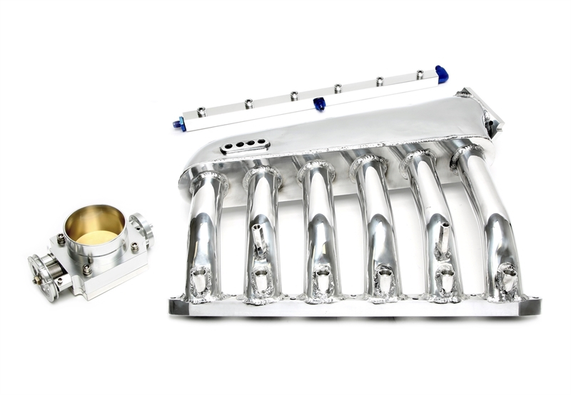 TA Technix inlaatspruitstuk zilver passend voor BMW 3 serie E36 E46 5 serie E34 E39 M50 M52 motor