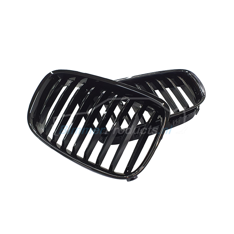 Hoogglans zwarte grillen passend voor BMW 5 serie F07 GT