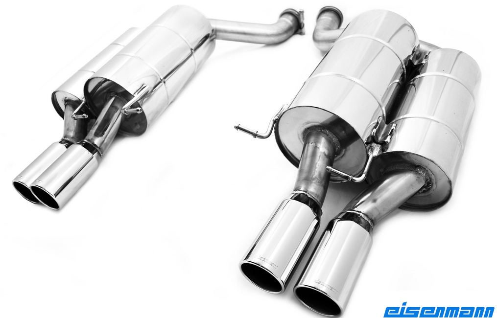 Eisenmann einddemper 4x83mm BMW 5 serie E61 M5 (touring)
