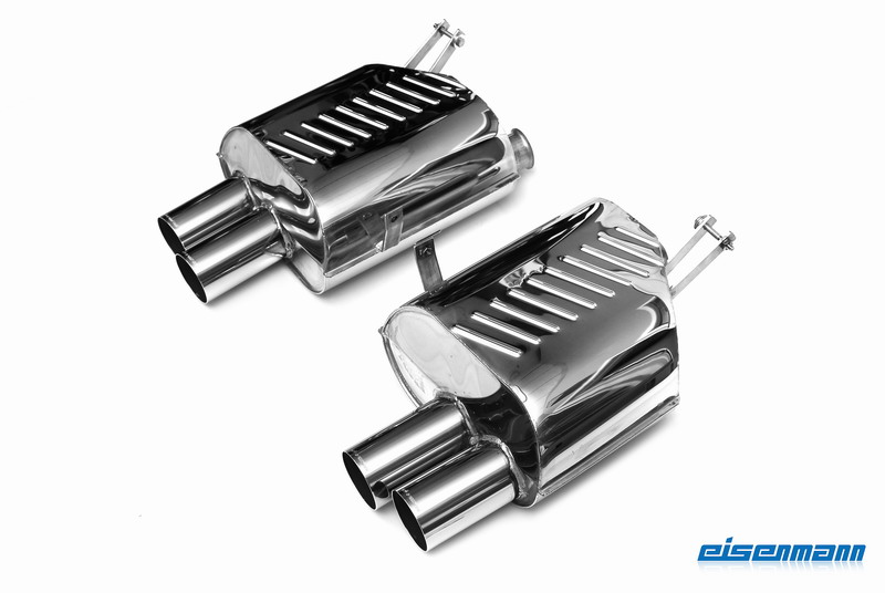 Eisenmann einddemper 2x76mm BMW Z4M E85 E86