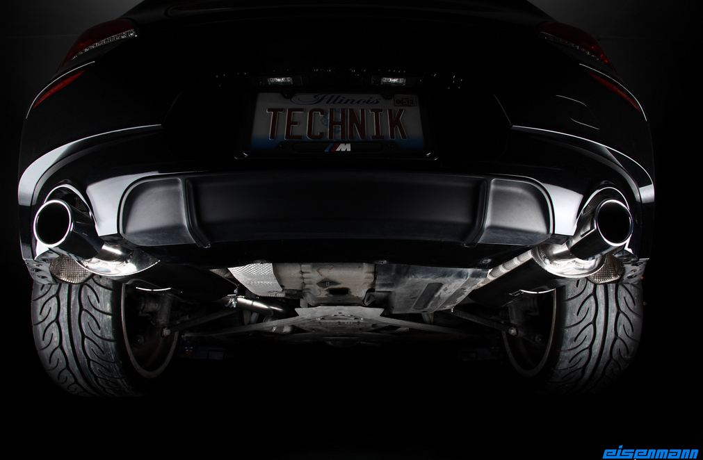 Eisenmann einddemper 2x90mm rond BMW Z4 E89 35i Roadster en Coupe
