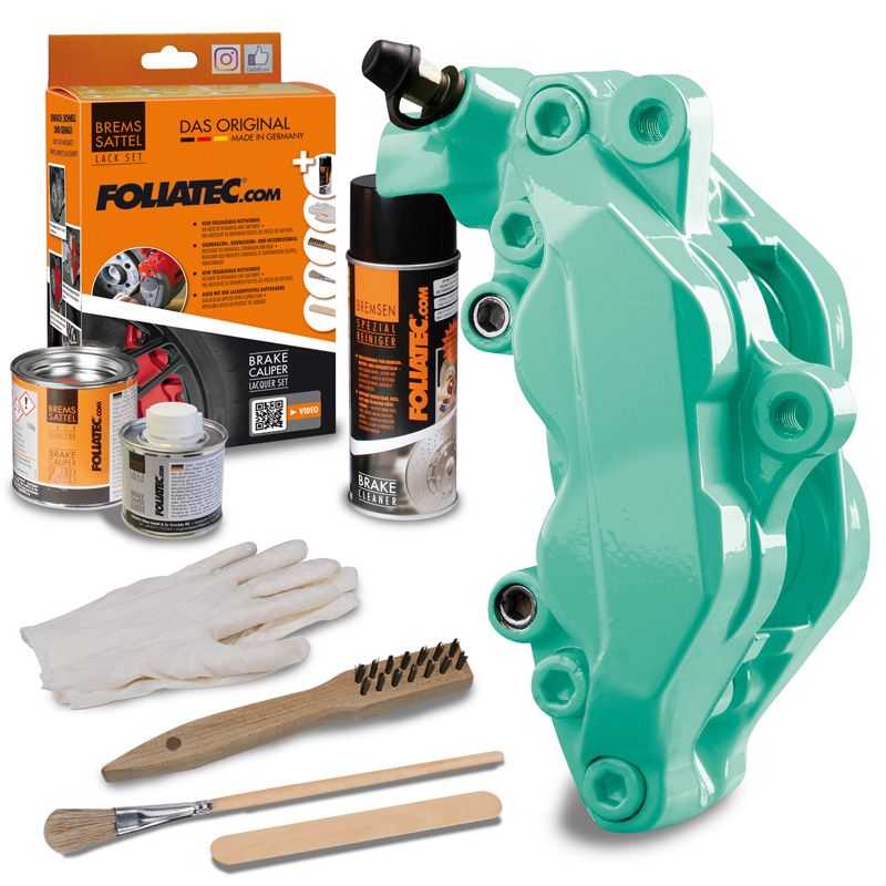 Foliatec Remklauwlakset - Ocean Turquoise - 3 Komponenten