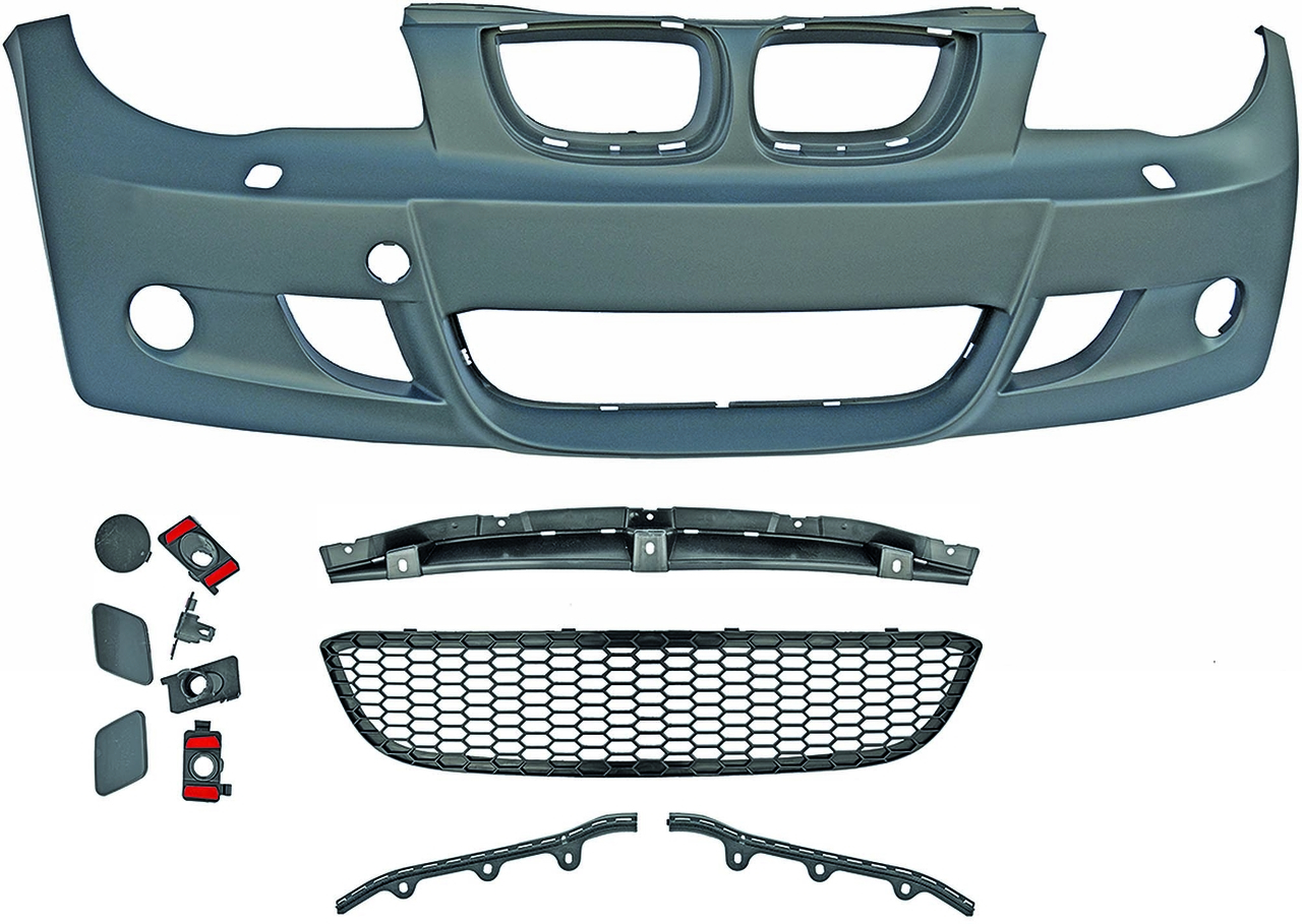 Sport look voorbumper passend voor BMW 1 serie E87 en E87 LCI zonder PDC