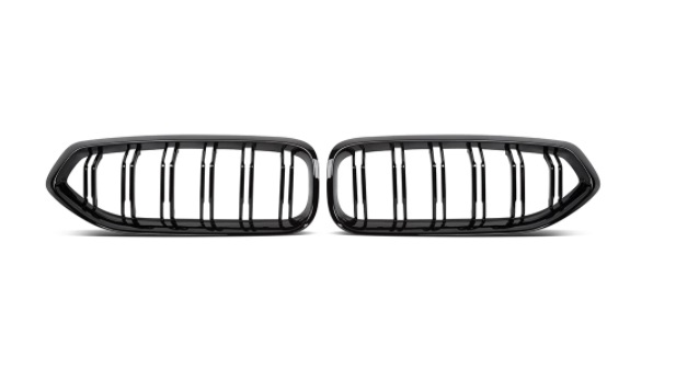 Grillen dubbelspijls glanzend zwart passend voor BMW Z4 G29 model 2019 - 2024