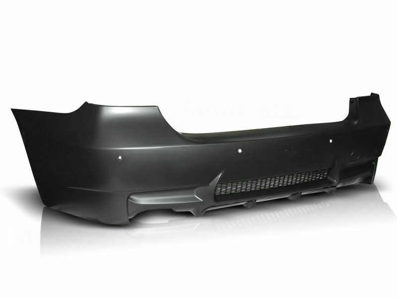 EVO achterbumper passend voor BMW 3 serie E90 met PDC gaten