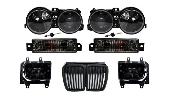 Smoke pakket passend voor BMW 3 serie E30 type 2