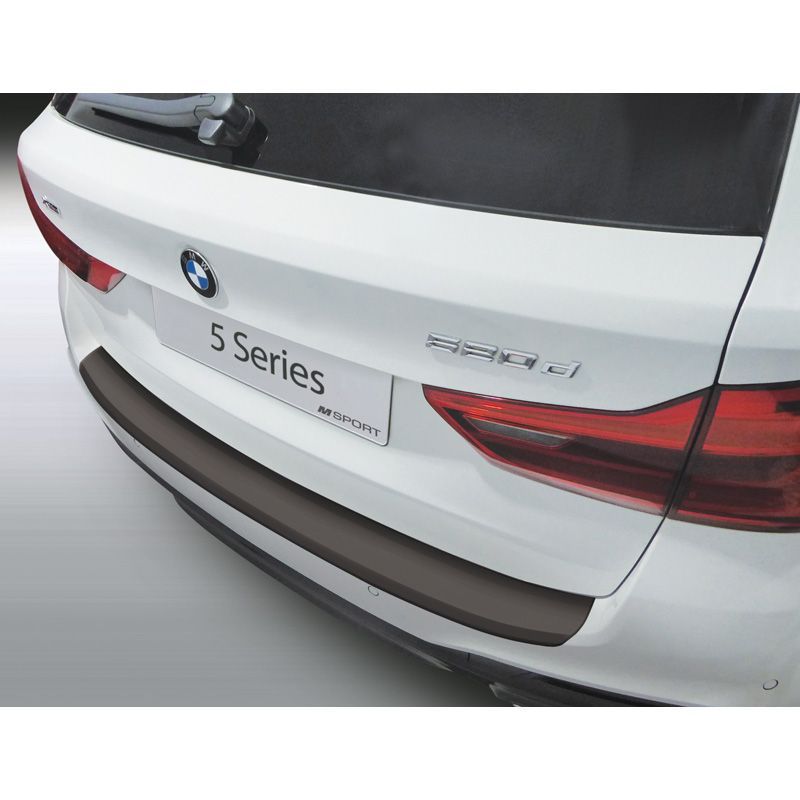 ABS Achterbumper beschermlijst passend voor BMW 5 serie G31 Touring M Sport 03/2017-6/2020 Zwart