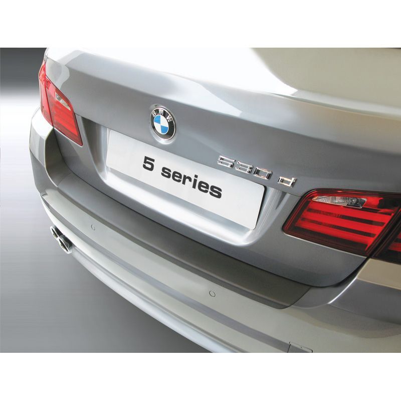 ABS Achterbumper beschermlijst passend voor BMW 5 serie F10 sedan model 2010 - 2016 met standaard achterbumper