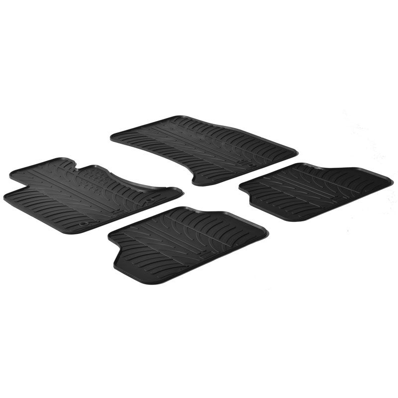 Rubber matten passend voor BMW 5 serie E60 en E61