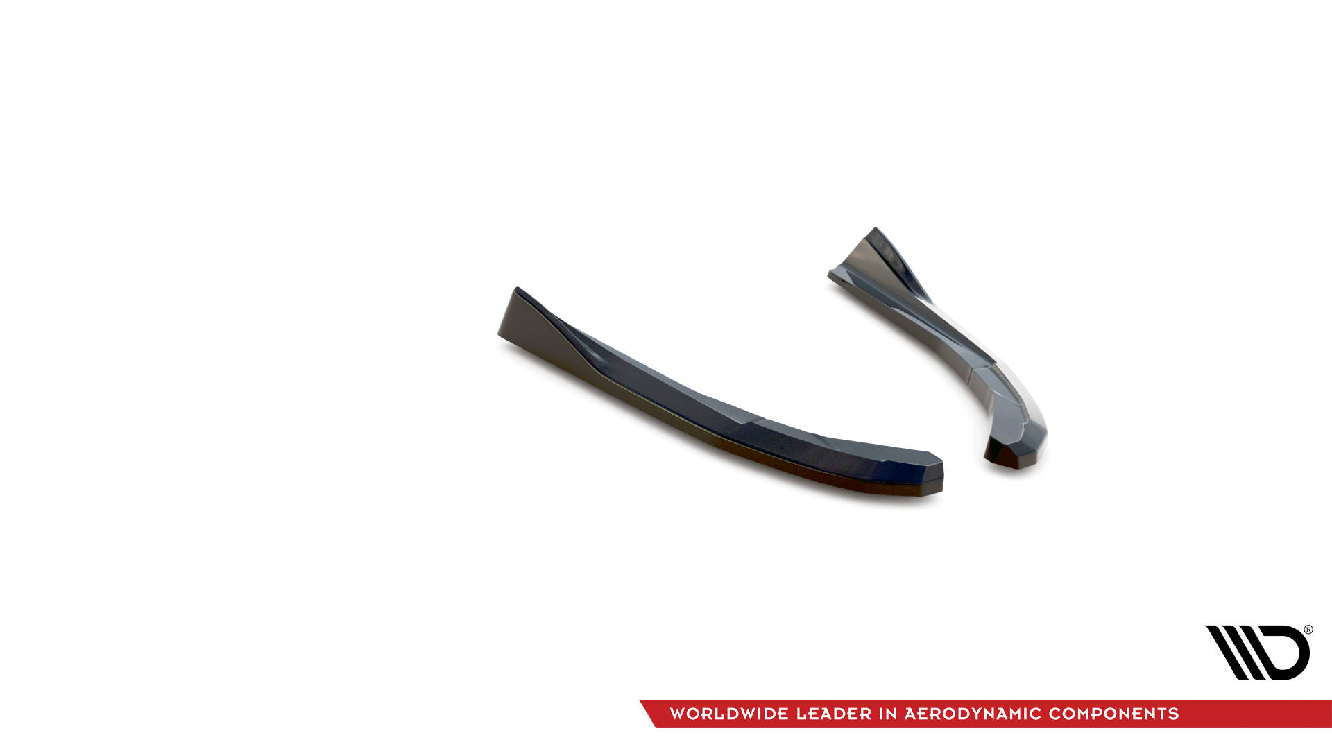 Diffuser hoeken zijkanten achterbumper passend voor BMW 4 serie G26 M pakket V2 Maxton Design