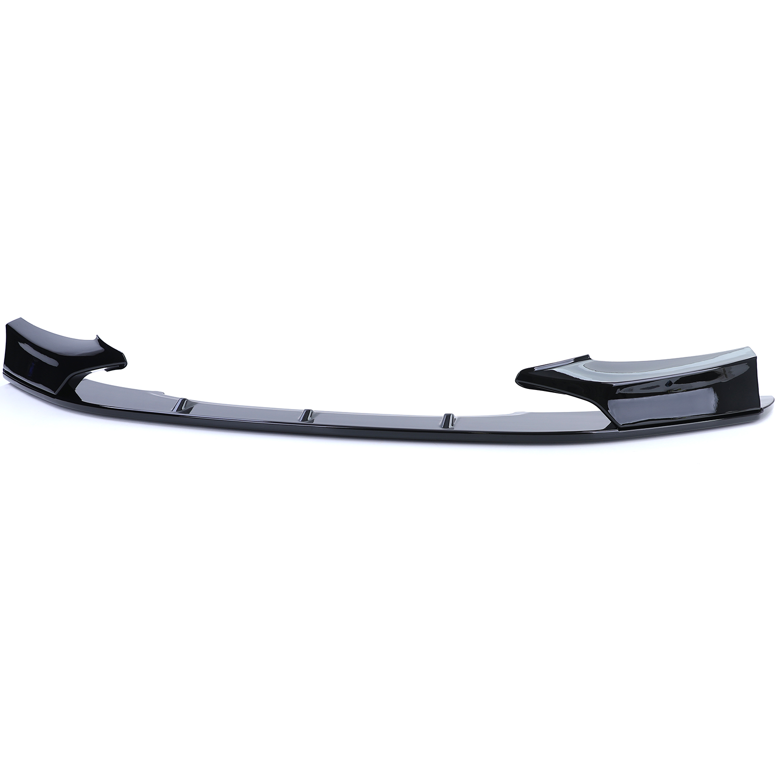 Performance look front spoiler passend voor BMW 1 serie F20 en F21 style 2 glanzend zwart