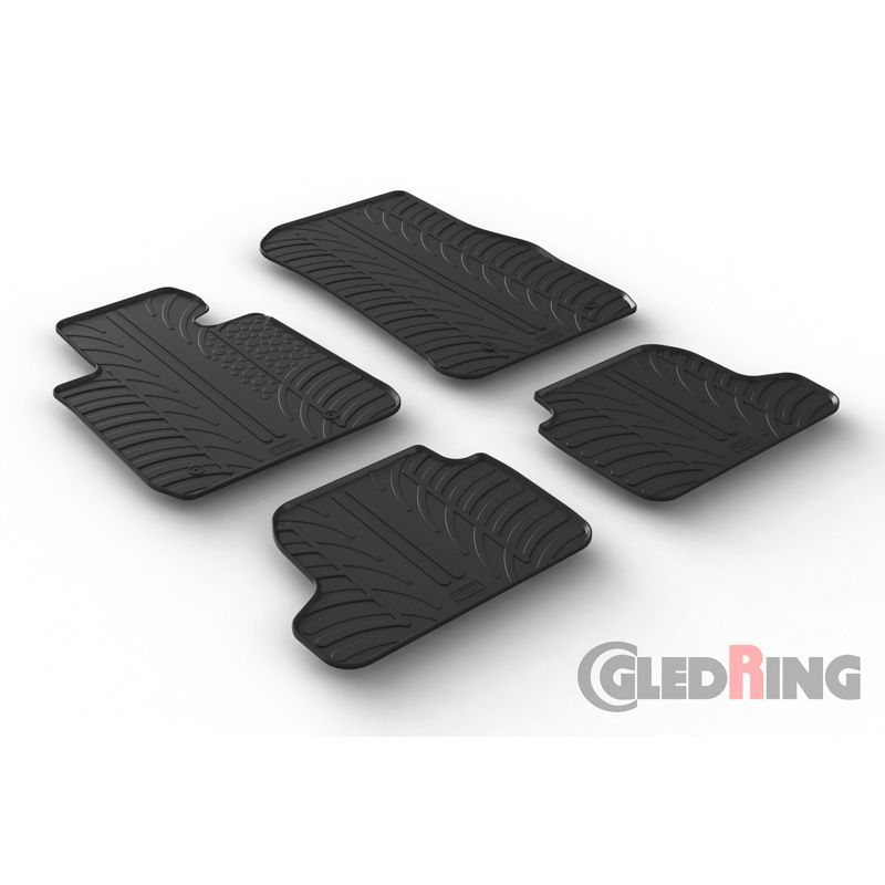 Rubber matten passend voor BMW 2 serie F22 coupe