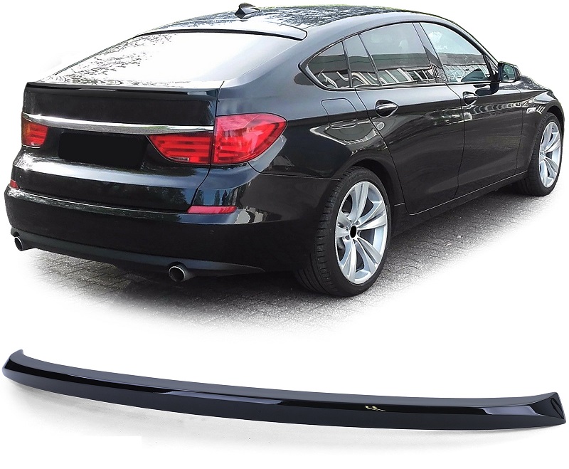 Spoiler kofferbak glanzend zwart passend voor BMW 5 serie F07 GT