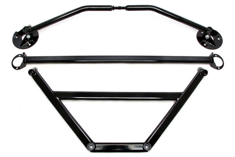TA Technix veerpootbrug kit 3 delig zwart BMW 3 serie E30