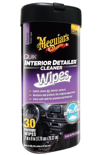Meguiar&rsquo;s Quik Interior Detailer Wipes