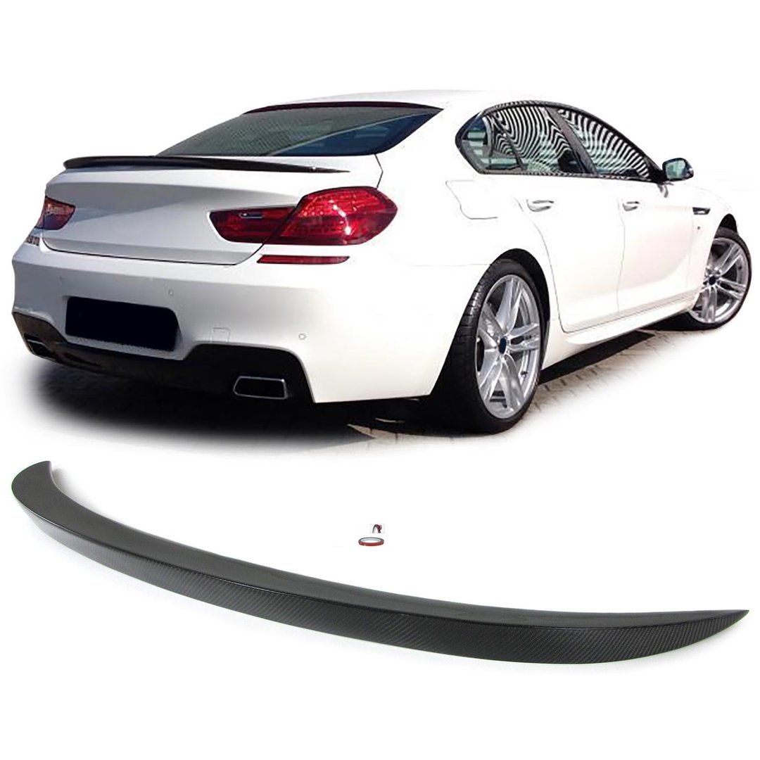 Kofferklep spoiler carbon look passend voor BMW 6 serie F13 coupe