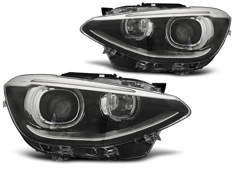 Angel eyes koplampen halogeen geschikt voor BMW 1 serie F20 en F21