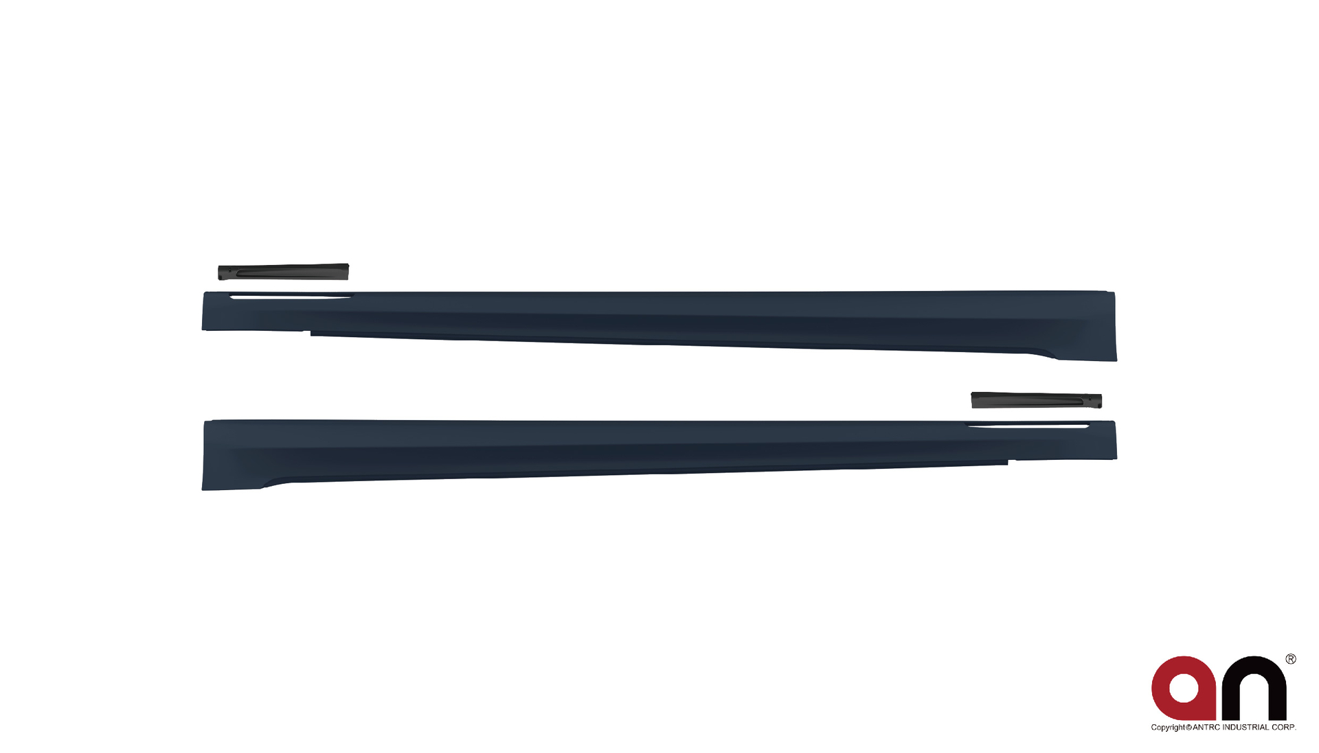 Sportlook sideskirts passend voor BMW 7 serie G12 met ambient light