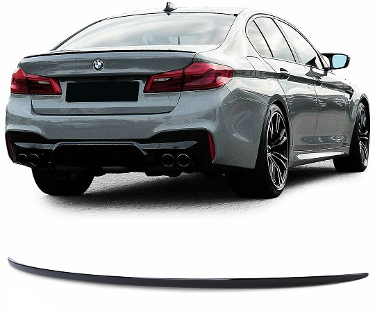 Performance look kofferspoiler glanzend zwart passend voor BMW 5 serie G30 sedan
