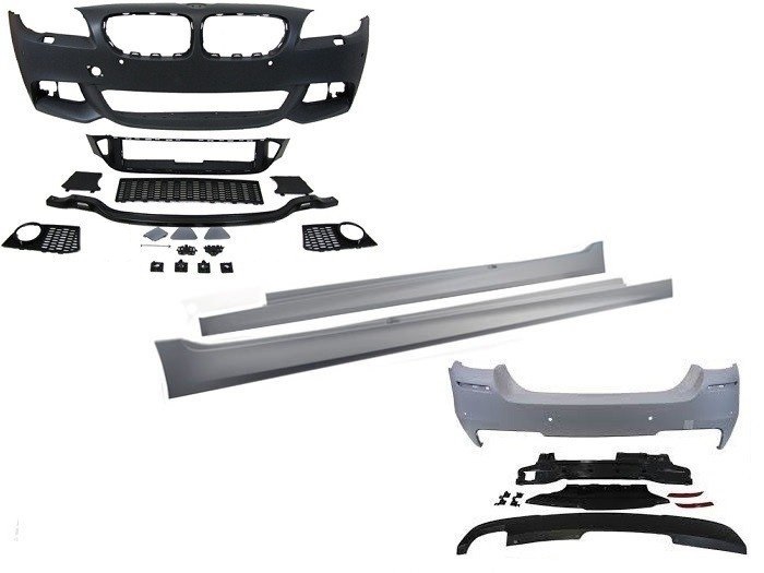 Sport look pakket passend voor BMW 5 serie F11 touring facelift (LCI) model 2013 - 2017