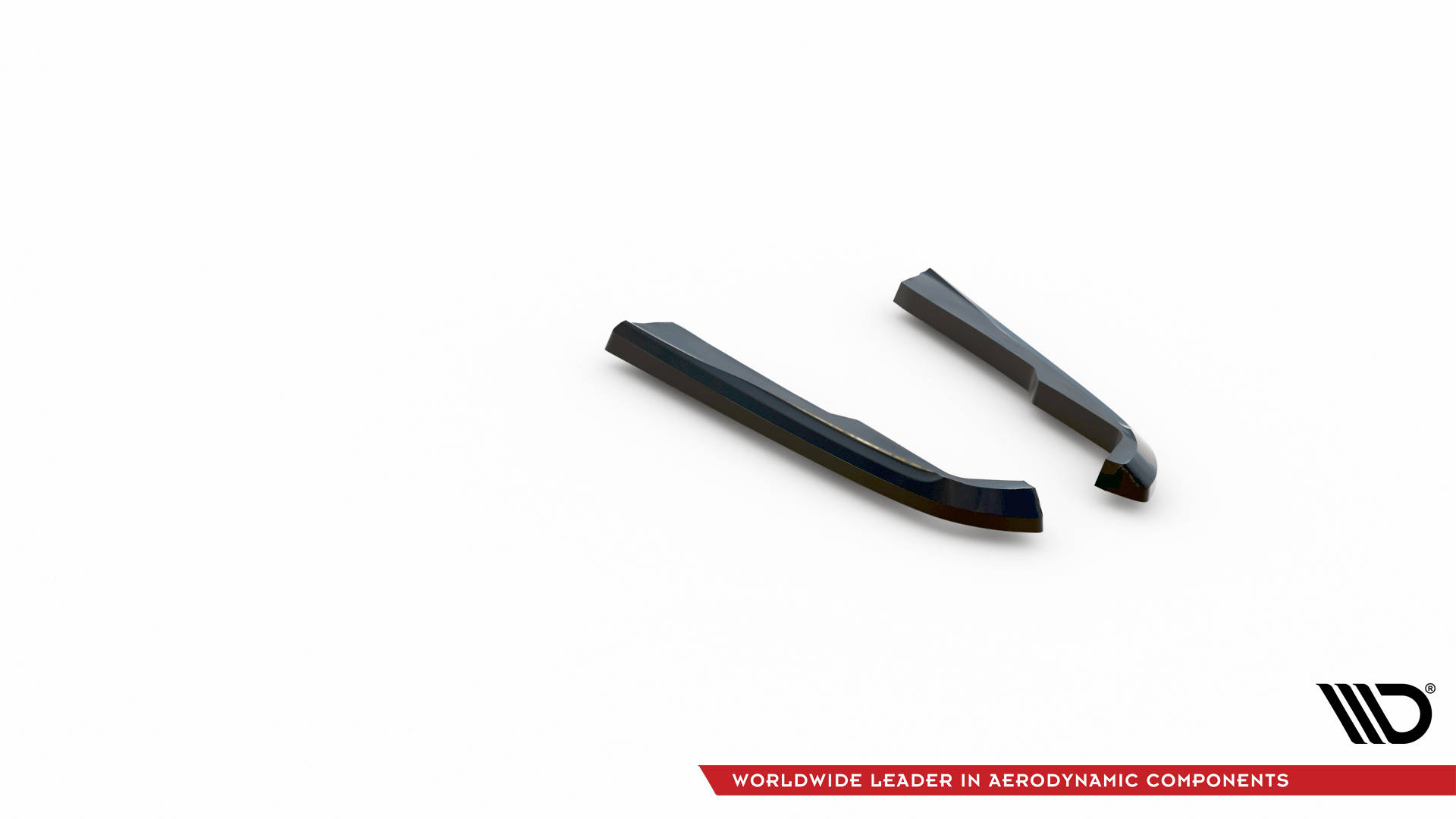 Diffuser hoeken glanzend zwart passend voor BMW 3 serie G20LCI en G21LCI M340i Maxton Design