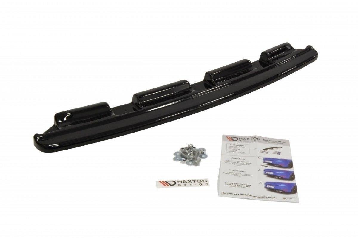 Diffuser aanzet passend voor BMW 6 serie F06 Gran Coupe met M pakket achterbumper Maxton Design