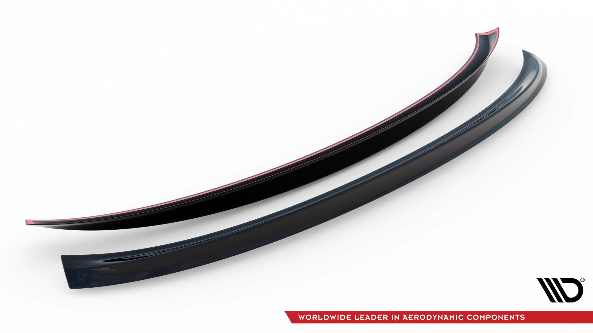 Spoiler cap 3D glanzend zwart passend voor BMW X6 F16 Maxton Design