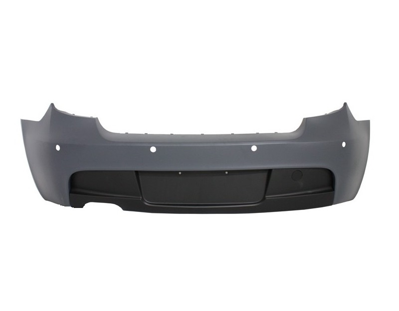 Sport look achterbumper passend voor BMW 1 serie E81, E87 en E87 LCI  met parkeersensoren