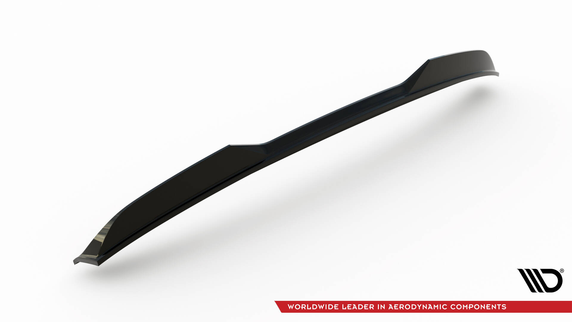 Spoiler glanzend zwart 3D passend voor BMW 5 serie F10 Maxton Design