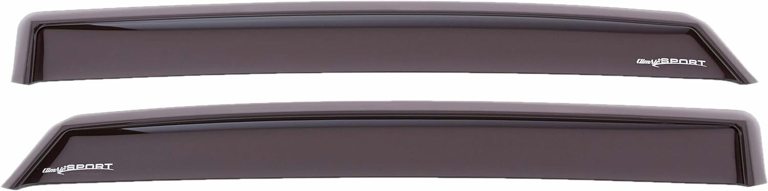 ClimAir zijwindschermen achterportieren dark passend voor BMW 1 serie F20 5 deurs