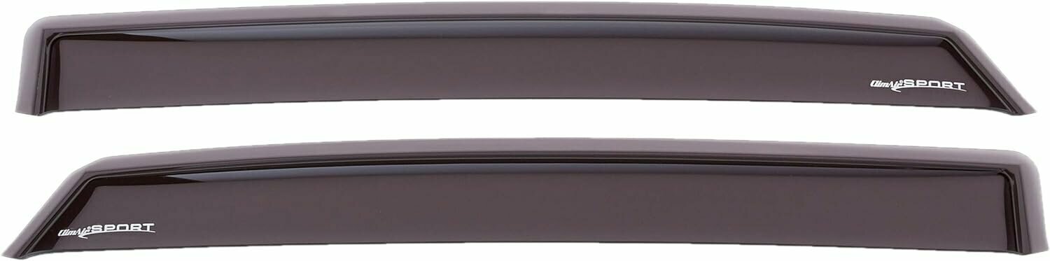 ClimAir zijwindschermen achterportieren dark passend voor BMW 3 serie F31 touring