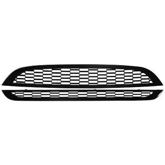 Zwarte grillen passend voor Mini Cooper S model 2004 - 2006