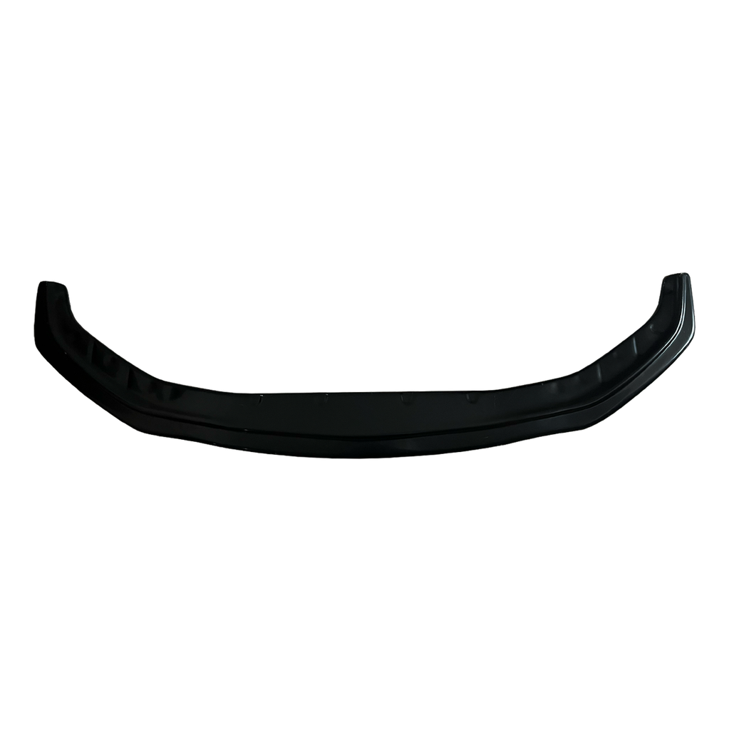 Front spoiler glanzend zwart passend voor BMW 5 serie G30 en G31 model 2017 - 2020 met M pakket voorbumper