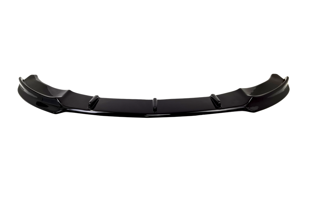 Front spoiler glanzend zwart passend voor BMW 4 serie F32, F33 en F36 met M pakket voorbumper