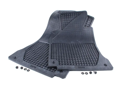 Rubber matten voorzijde passend voor BMW 5 serie E39 sedan en touring model 1995 - 2003