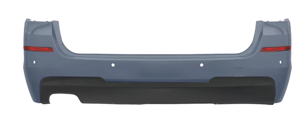 Sportlook achterbumper passend voor BMW 5 serie F11 en F11 LCI touring