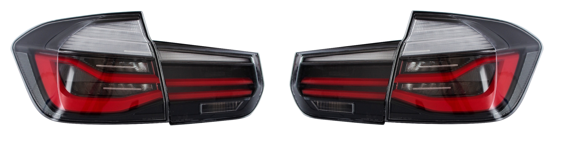 Performance look achterlichten passend voor BMW 3 serie F30 sedan model 2012 - 2019