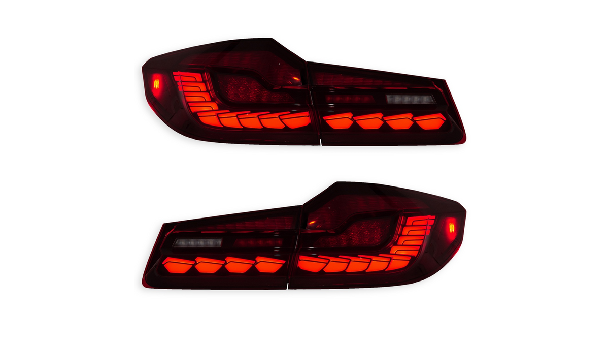 OLED achterlichten passend voor BMW 5 serie G30 en F90 M5 sedan model 2017 - 2020